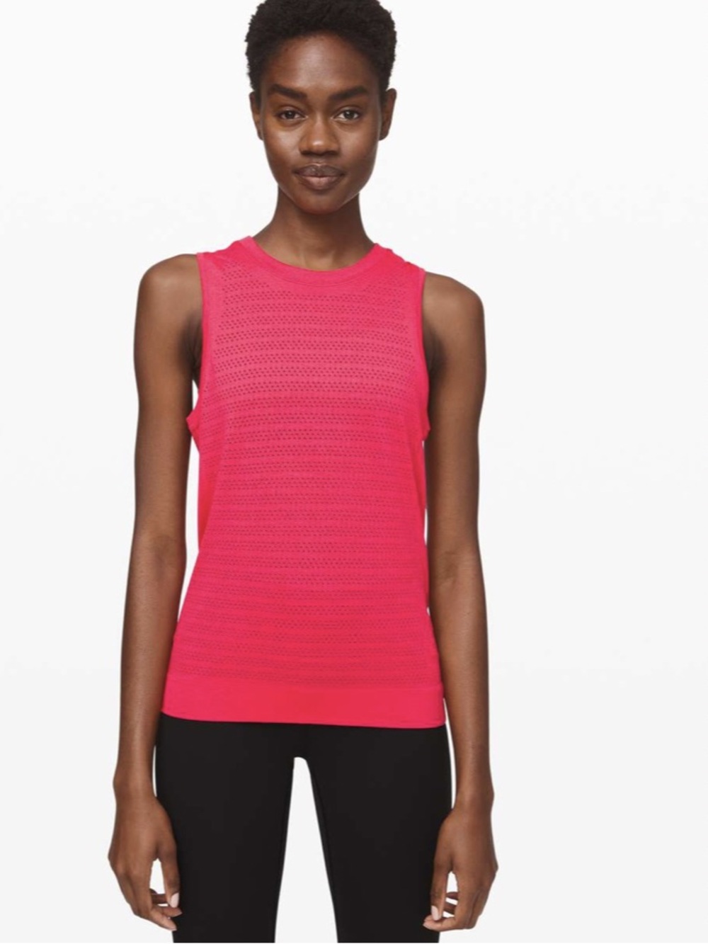 lululemon athletica Breeze By Muscle Tank II - Heartthrob Pink